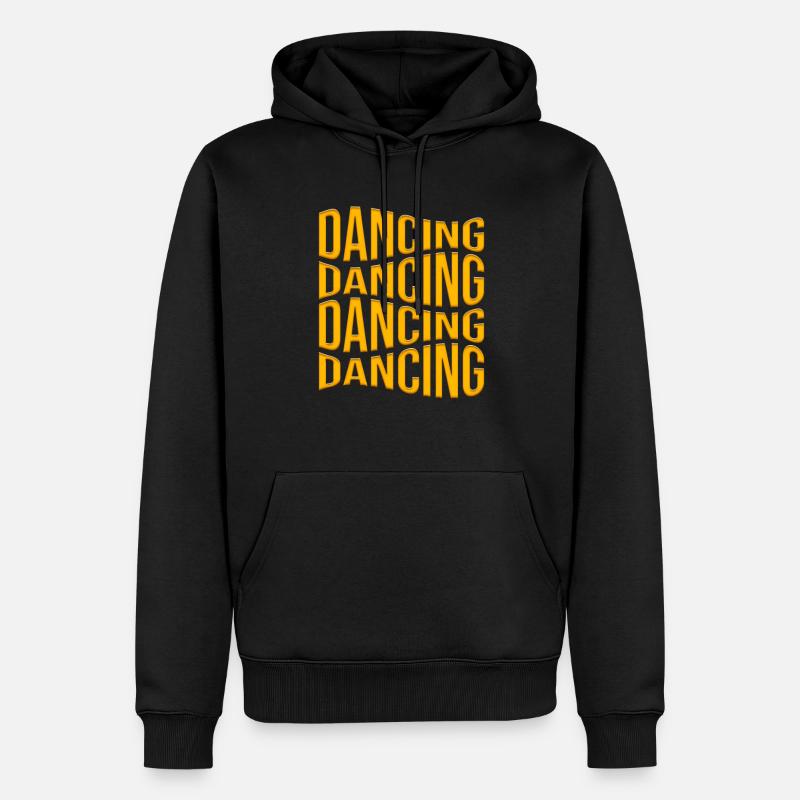 Danser - Sweat à capuche Premium bio Homme - noir