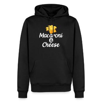 Snack Käse Liebhaber Käse Geschenk - Männer Premium Bio Hoodie - Schwarz - Vorne - Nico (187cm)