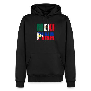 Mexipino Mexican Filipino Mexipino - Männer Premium Bio Hoodie - Schwarz - Vorne - Nico (187cm)