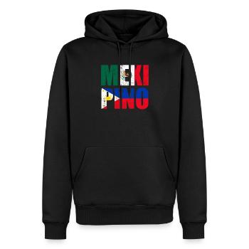 Mexipino Mexican Filipino Mexipino - Männer Premium Bio Hoodie - Schwarz - Vorne - Nico (187cm)