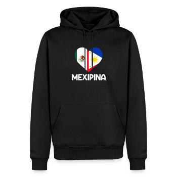 Mexipino Mexican Filipino Mexipino - Männer Premium Bio Hoodie - Schwarz - Vorne - Nico (187cm)