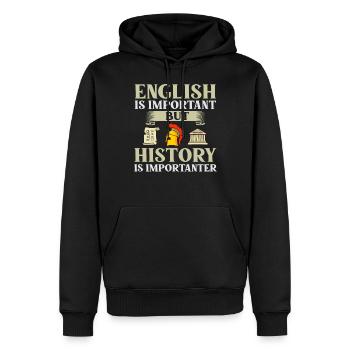 Geschichte Lehrer Lektion Professor Historiker - Männer Premium Bio Hoodie - Schwarz - Vorne - Nico (187cm)