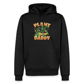 Pflanzen-Papa - Plant Daddy - Männer Premium Bio Hoodie - Schwarz - Vorne - Nico (187cm)