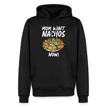 Nacho Lover Nacho Geschenk Mexikanisches Essen - Männer Premium Bio Hoodie - Schwarz - Vorne - Nico (187cm)