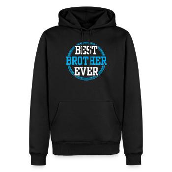 Bester Bruder Aller Zeiten Team Brüder Freund - Männer Premium Bio Hoodie - Schwarz - Vorne - Nico (187cm)