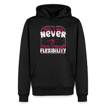 Aerial Silks Design Für Eine Luftakrobatin - Männer Premium Bio Hoodie - Schwarz - Vorne - Nico (187cm)