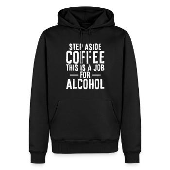 Biertrinker Bier Geschenke - Männer Premium Bio Hoodie - Schwarz - Vorne - Nico (187cm)