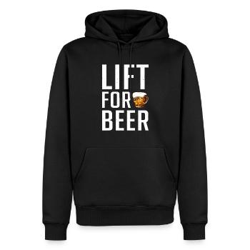 Biertrinker Bier Geschenke - Männer Premium Bio Hoodie - Schwarz - Vorne - Nico (187cm)