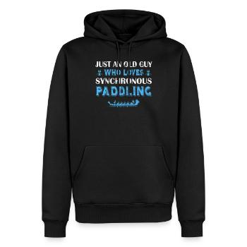 Drachenbootrennen Festival Drachenboot - Männer Premium Bio Hoodie - Schwarz - Vorne - Nico (187cm)