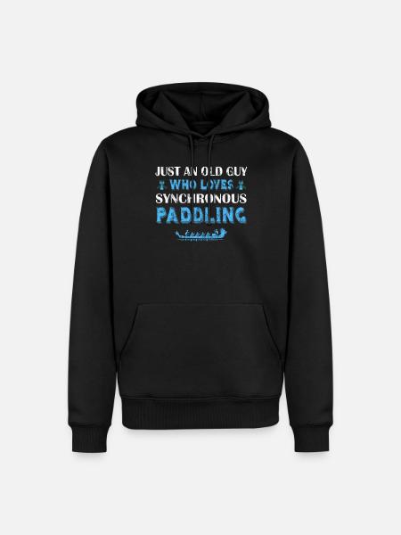 Drachenbootrennen Festival Drachenboot - Männer Premium Bio Hoodie - Schwarz