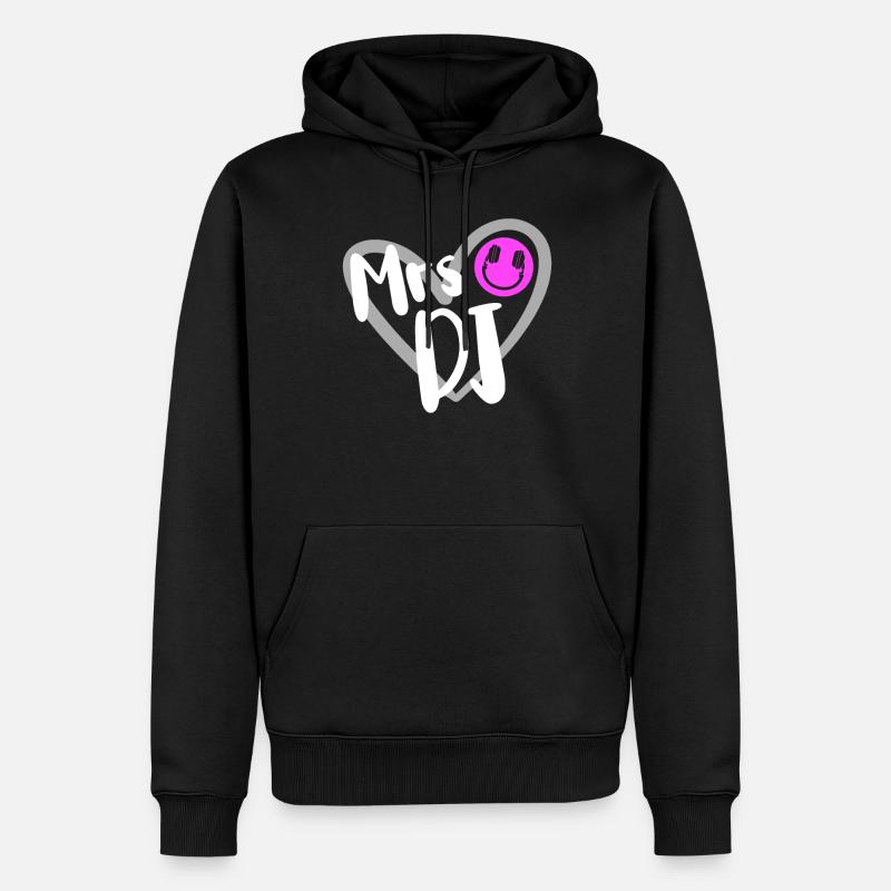 DJ Performance - Men’s Premium Organic Hoodie - black