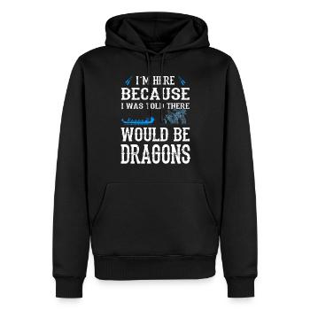 Drachenbootrennen Festival Drachenboot - Männer Premium Bio Hoodie - Schwarz - Vorne - Nico (187cm)