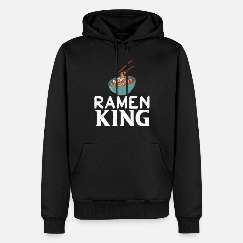 Ramen Lover - Sweat à capuche Premium bio Homme - noir