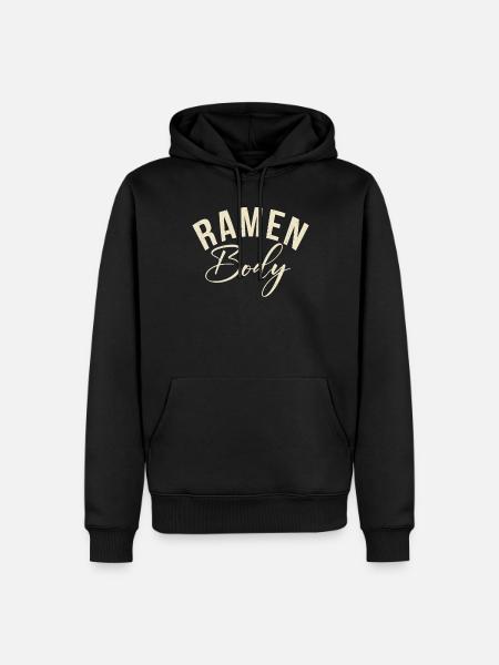Ramen Lover - Men’s Premium Organic Hoodie - black