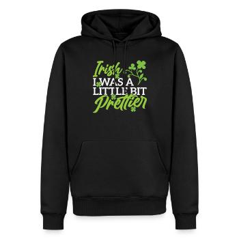 St Patrick's Day Ireland Gaelic Irish Irish - Men’s Premium Organic Hoodie - black - Front - Nico (187cm)
