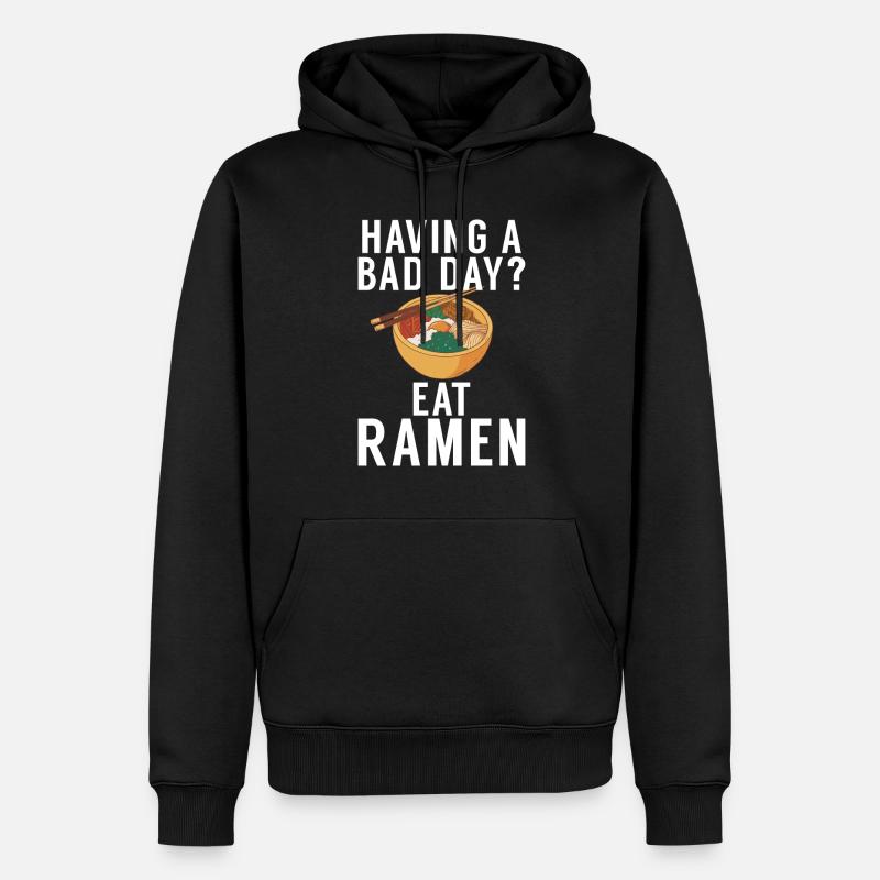 Ramen Lover - Sweat à capuche Premium bio Homme - noir