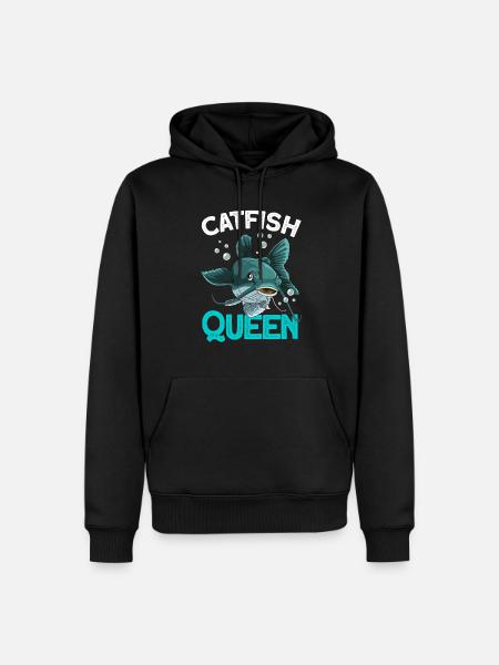 catfish - Men’s Premium Organic Hoodie - black