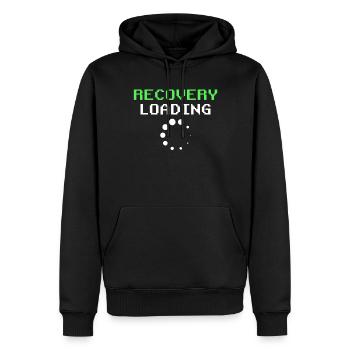 Erholung Laden Patient Erholen Überlebender - Männer Premium Bio Hoodie - Schwarz - Vorne - Nico (187cm)
