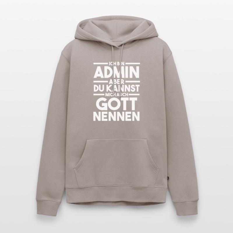 Informatiker Programmierer Admin Administrator Männer Premium Bio Hoodie