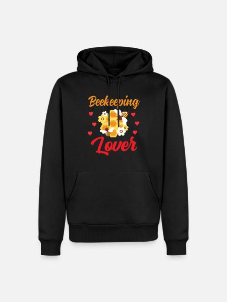 Beekeeping lovers Beekeeping Beekeepers Beekeepers - Men’s Premium Organic Hoodie - black