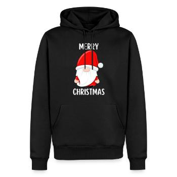 Merry Christmas Lustiges Weihnachtsshirt - Männer Premium Bio Hoodie - Schwarz - Vorne - Nico (187cm)