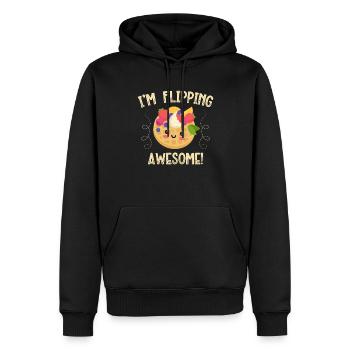 Ich Drehe Den Fantastischen - Männer Premium Bio Hoodie - Schwarz - Vorne - Nico (187cm)