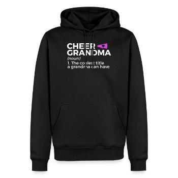 Cheerleader Cheerleading - Men’s Premium Organic Hoodie - black - Front - Nico (187cm)