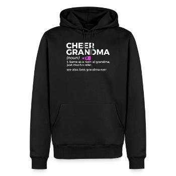 Cheerleader Cheerleading - Men’s Premium Organic Hoodie - black - Front - Nico (187cm)