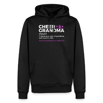 Cheerleader Cheerleading - Men’s Premium Organic Hoodie - black - Front - Nico (187cm)