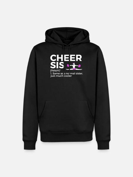 Cheerleader Cheerleading - Men’s Premium Organic Hoodie - black