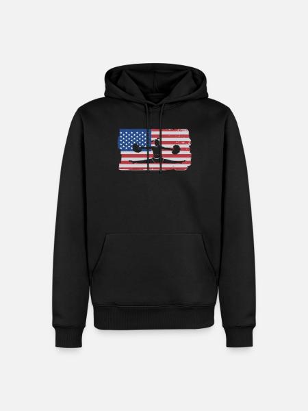Cheerleader Cheerleading - Men’s Premium Organic Hoodie - black