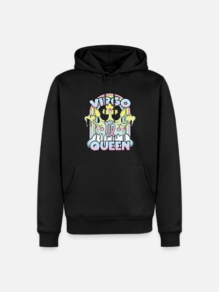 Virgin Queen - Men’s Premium Organic Hoodie - black