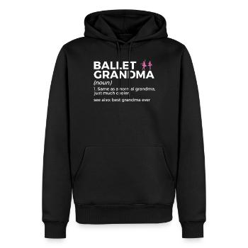 Ballet Tanzen - Männer Premium Bio Hoodie - Schwarz - Vorne - Nico (187cm)