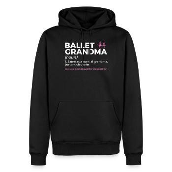 Ballet Tanzen - Männer Premium Bio Hoodie - Schwarz - Vorne - Nico (187cm)