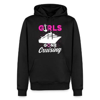 Girls Gone Cruising - Men’s Premium Organic Hoodie - black - Front - Nico (187cm)
