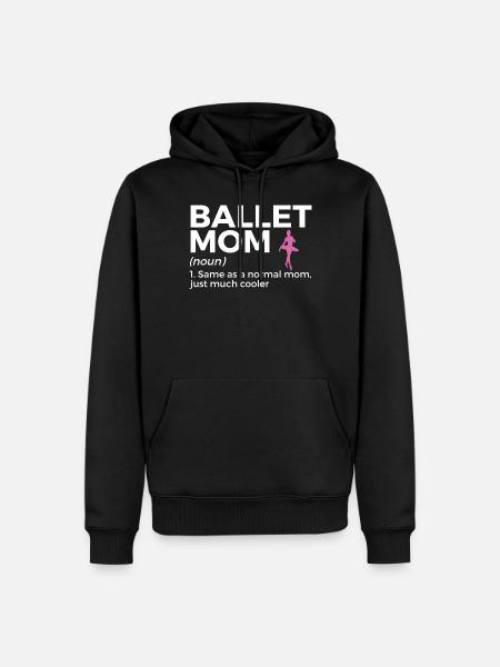 Danse classique - Sweat à capuche Premium bio Homme - noir