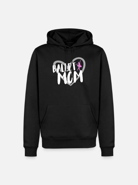 Danse classique - Sweat à capuche Premium bio Homme - noir