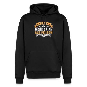 Mittelalterfest Mittelaltermarkt Ale Person - Männer Premium Bio Hoodie - Schwarz - Vorne - Nico (187cm)