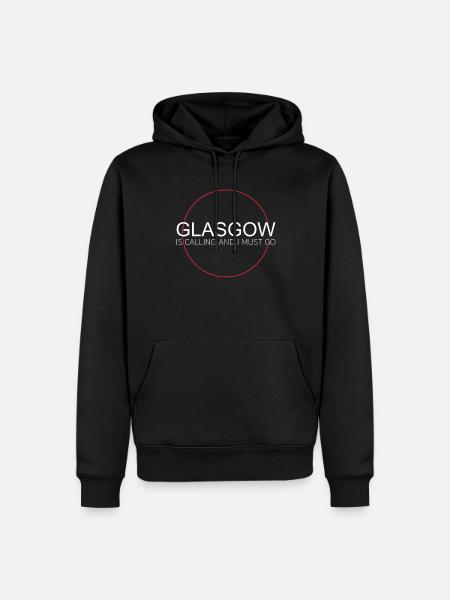 Glasgow - Men’s Premium Organic Hoodie - black
