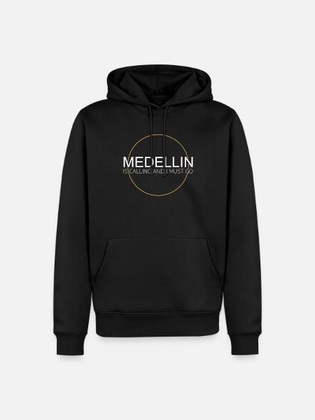 Medellin - Men’s Premium Organic Hoodie - black