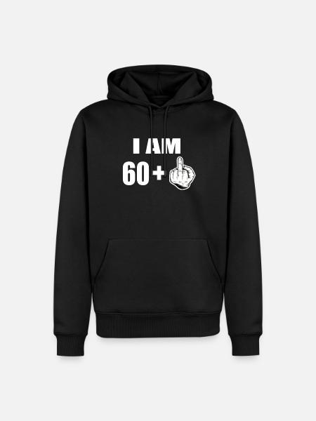 61st birthday - Men’s Premium Organic Hoodie - black