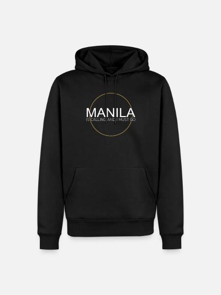 Manila Saying - Men’s Premium Organic Hoodie - black