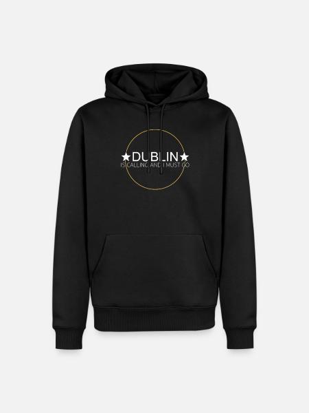 Dublin Saying - Men’s Premium Organic Hoodie - black