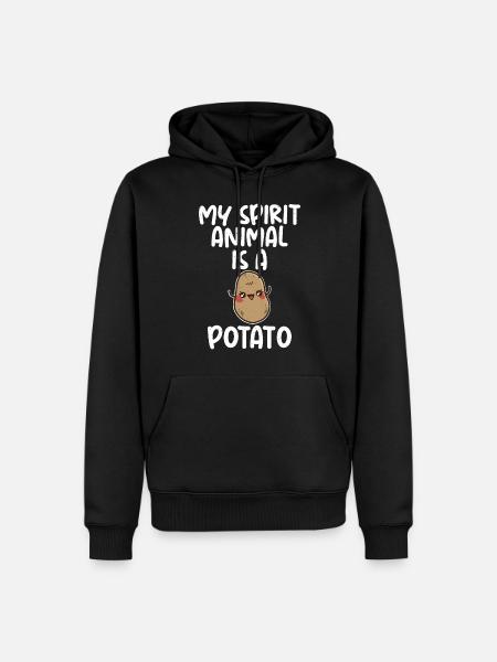 Vegetable Lover Vegetarian Gifts - Men’s Premium Organic Hoodie - black