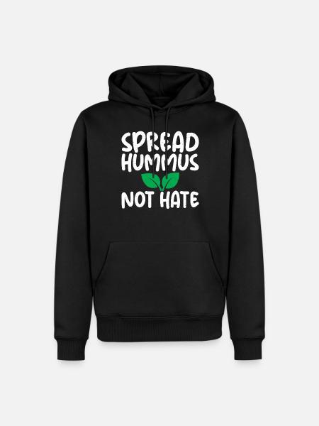 Vegetable Lover Vegetarian Gifts - Men’s Premium Organic Hoodie - black