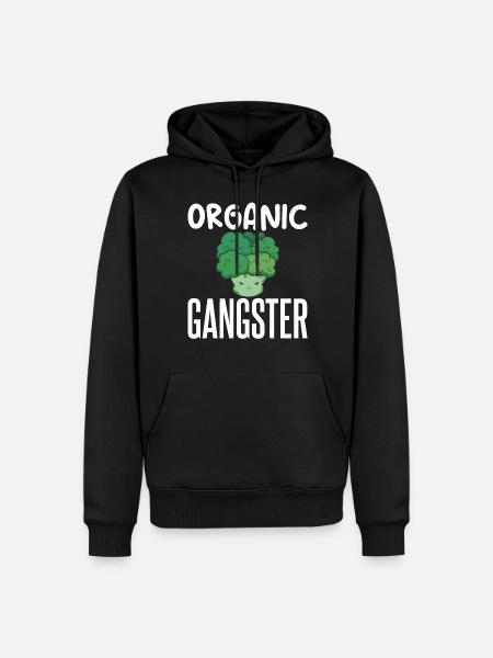 Vegetable Lover Vegetarian Gifts - Men’s Premium Organic Hoodie - black