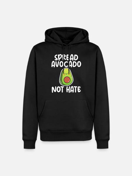 Vegetable Lover Vegetarian Gifts - Men’s Premium Organic Hoodie - black