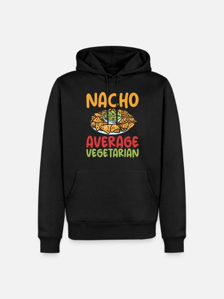 Vegetable Lover Vegetarian Gifts - Men’s Premium Organic Hoodie - black