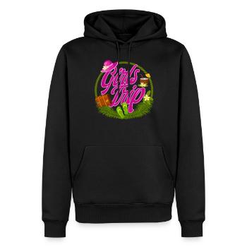 Girls Trip Beste Freundinnen Freundin - Männer Premium Bio Hoodie - Schwarz - Vorne - Nico (187cm)