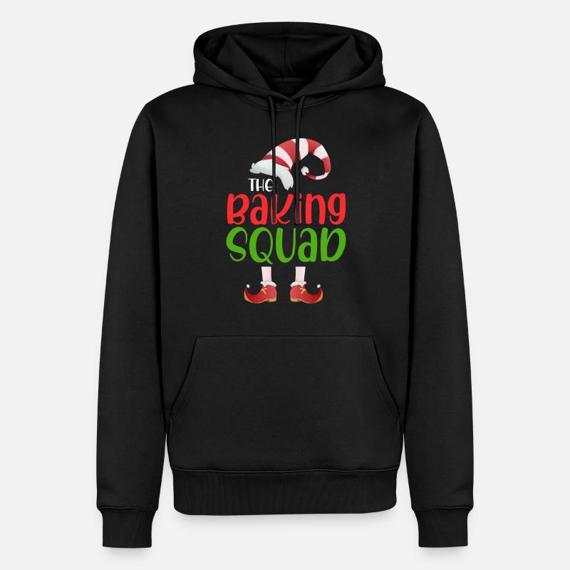 The Baking Squad - Männer Premium Bio Hoodie - Schwarz